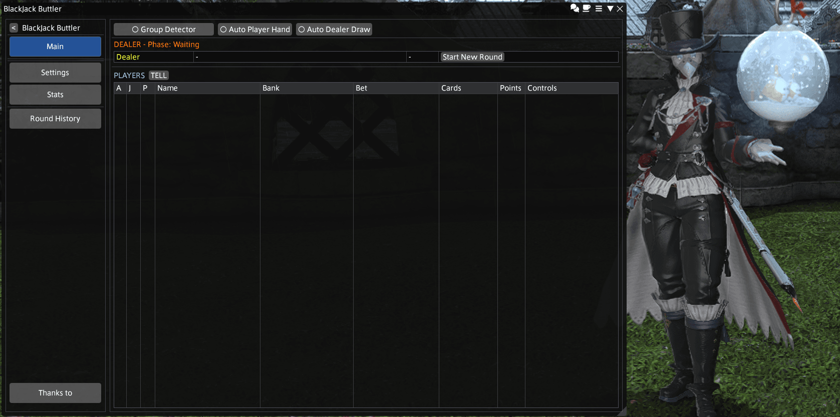 BlackJack Buttler Screenshot 1