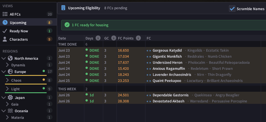 FC Tracker Screenshot 2