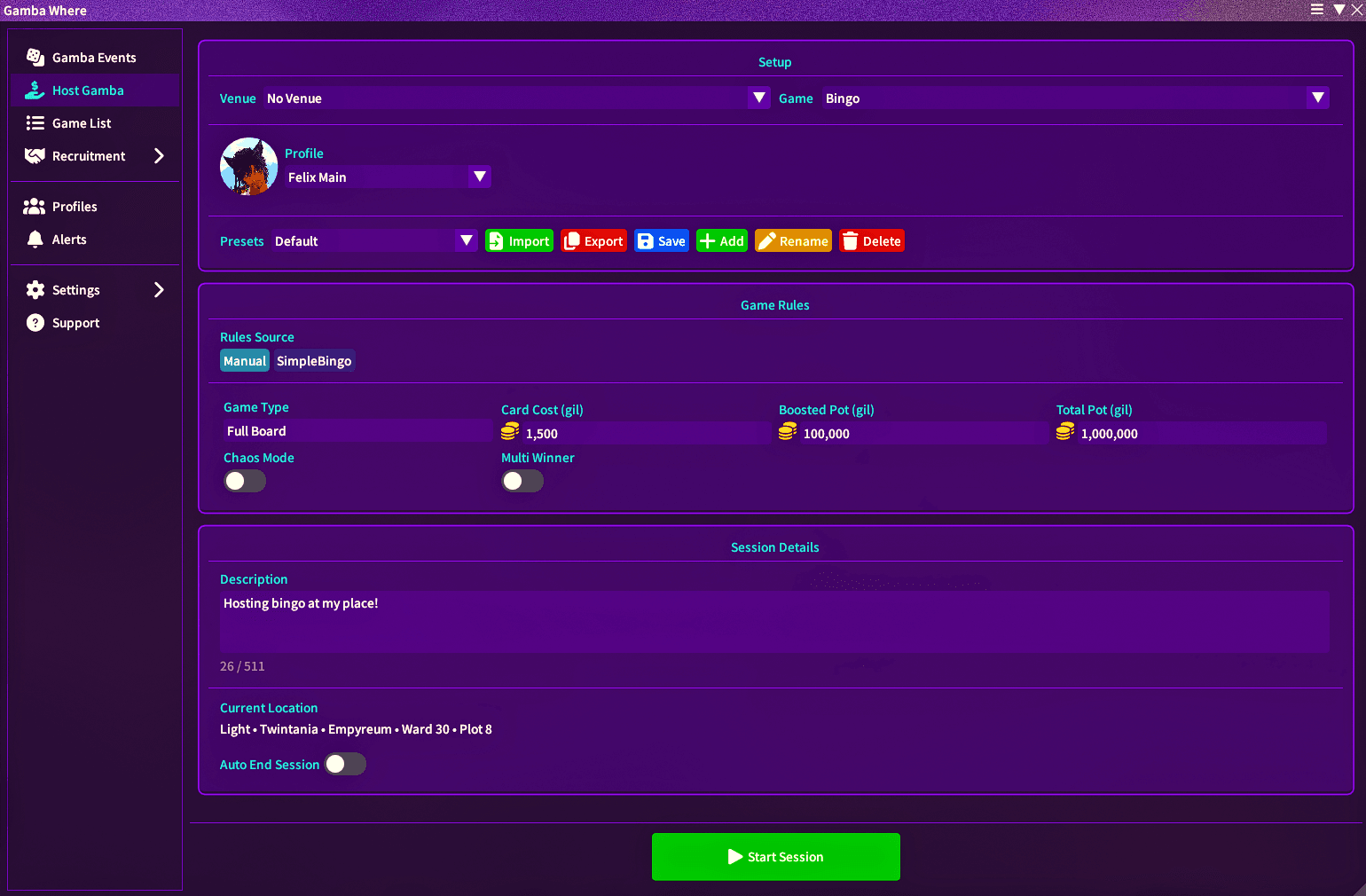 Gamba Where Screenshot 2